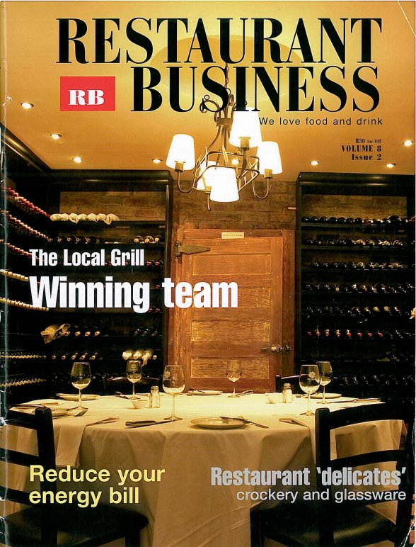 Restaurant and Business - Local grill articel pg1
